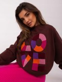 Bluza oversize luźna LOVE bawełniana The Fancy S M L XL