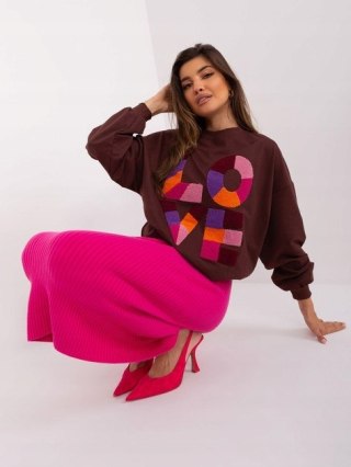 Bluza oversize luźna LOVE bawełniana The Fancy S M L XL