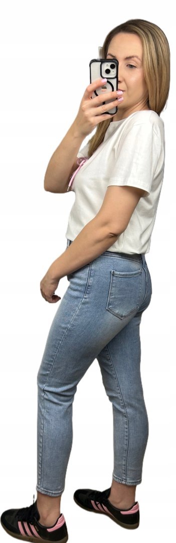 T-shirt koszulka bawełniana luźna kokardka bawełna miś cekiny Motion S M L T-shirt koszulka bawełniana luźna kokardka bawełna miś cekiny Motion S M L