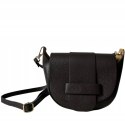 Torebka listonoszka brązowa crossbody skóra naturalna licowa Vera Pelle