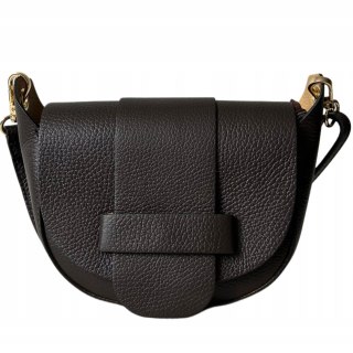 Torebka listonoszka brązowa crossbody skóra naturalna licowa Vera Pelle