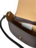 Torebka listonoszka brązowa crossbody skóra naturalna licowa Vera Pelle