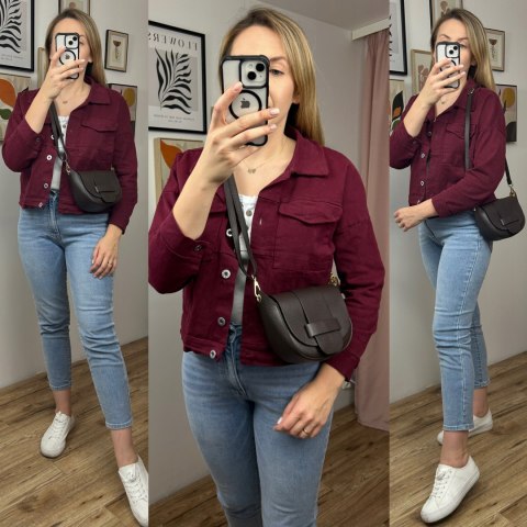 Torebka listonoszka brązowa crossbody skóra naturalna licowa Vera Pelle Torebka listonoszka brązowa crossbody skóra naturalna licowa Vera Pelle