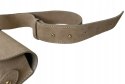 Torebka listonoszka skóra naturalna zamszowa beżowa crossbody Vera Pelle