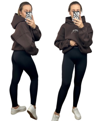 Legginsy modelujące czarne wysoki stan Millagro- BELLA