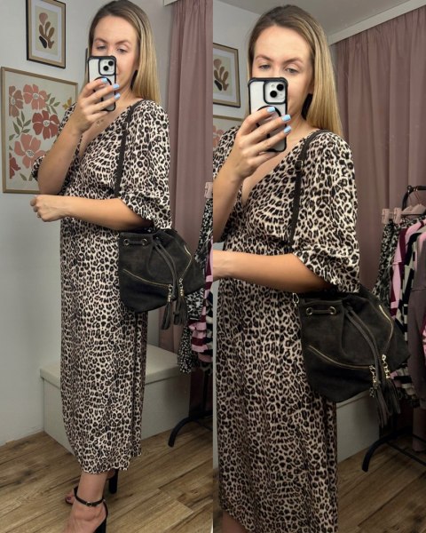 Torebka worek zamsz naturalny skóra brązowa czekolada frędzle Laura Biaggi - BOHO CHIC Torebka worek zamsz naturalny skóra brązowa czekolada frędzle Laura Biaggi - BOHO CHIC