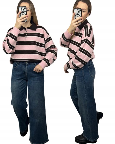 jeansy laulia ciemny denim przód