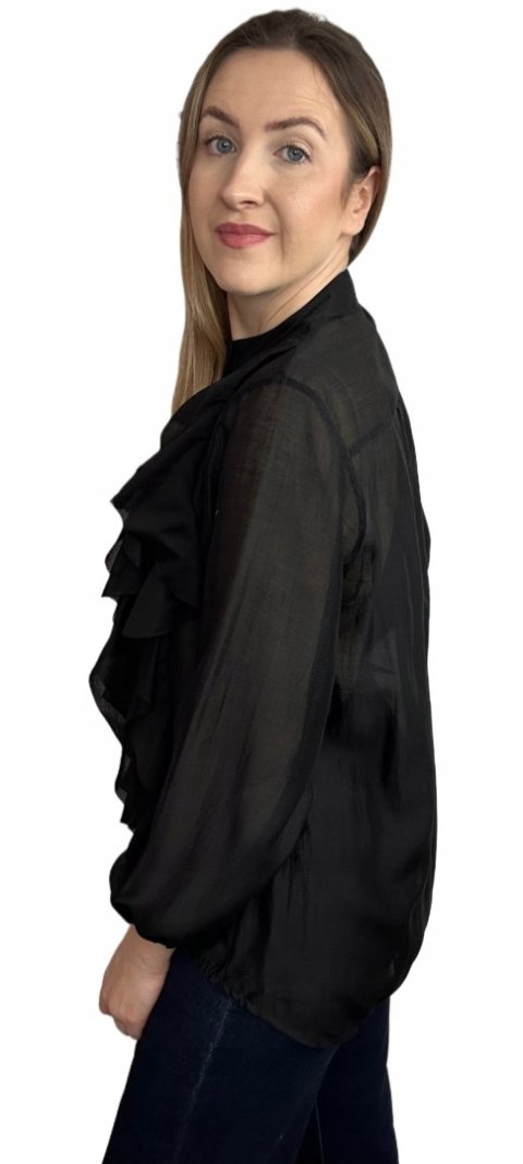 koszula RUBINA czarna bokiem