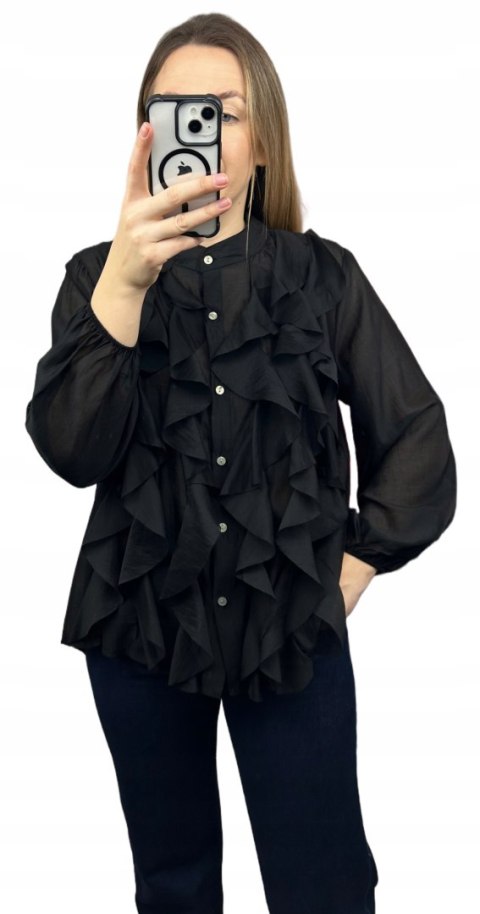 czarna koszula RUBINA elegancki look