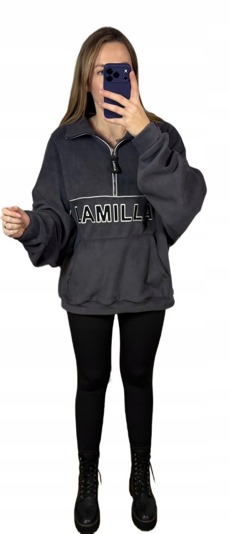 ciepła bluza oversize aspen LA MILLA