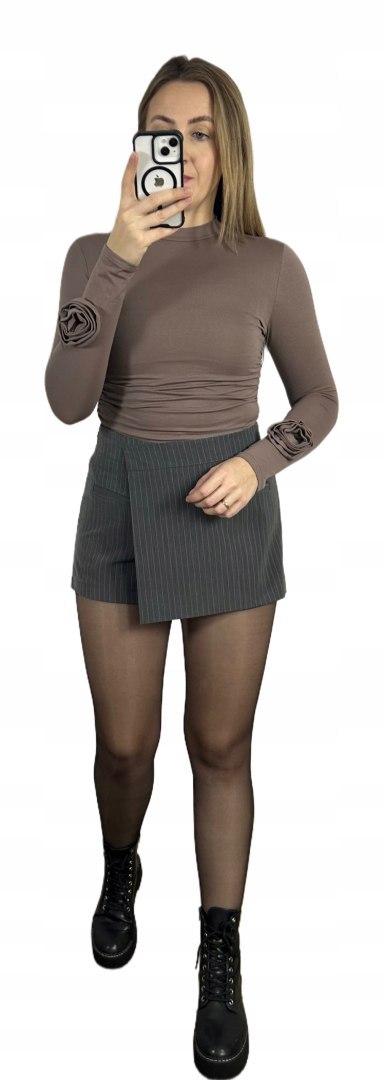 bluzka damska taupe azara basic