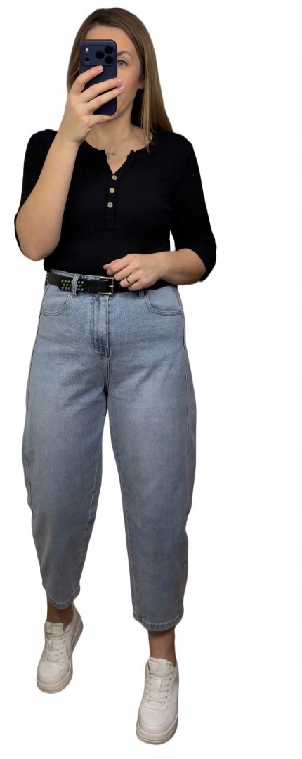 czarna bluzka damska basic prążek