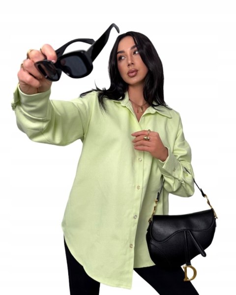 Limonkowa koszula LA MILLA – stylizacja