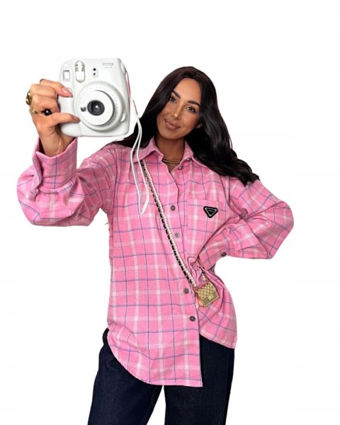 Koszula flanelowa wiskozowa LA MILLA – selfie stylizacyjne