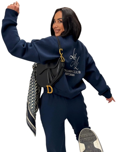 damska bluza la milla oversize ocieplana styl casual