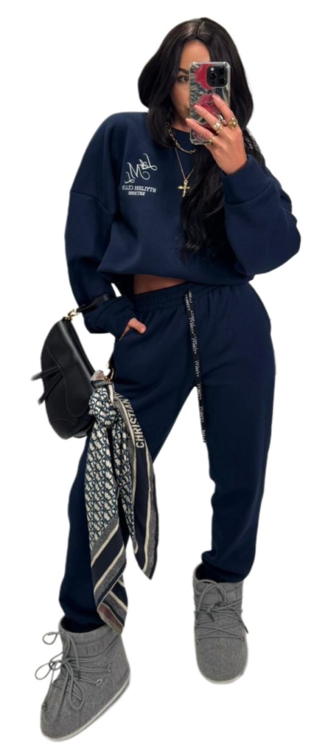 bluza damska stylish club la milla z haftem przód