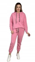 Komplet dresowy dres luźny bawełniany bawełna bluza kaptur Azara S M L