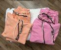 Komplet dresowy dres luźny bawełniany bawełna bluza kaptur Azara S M L